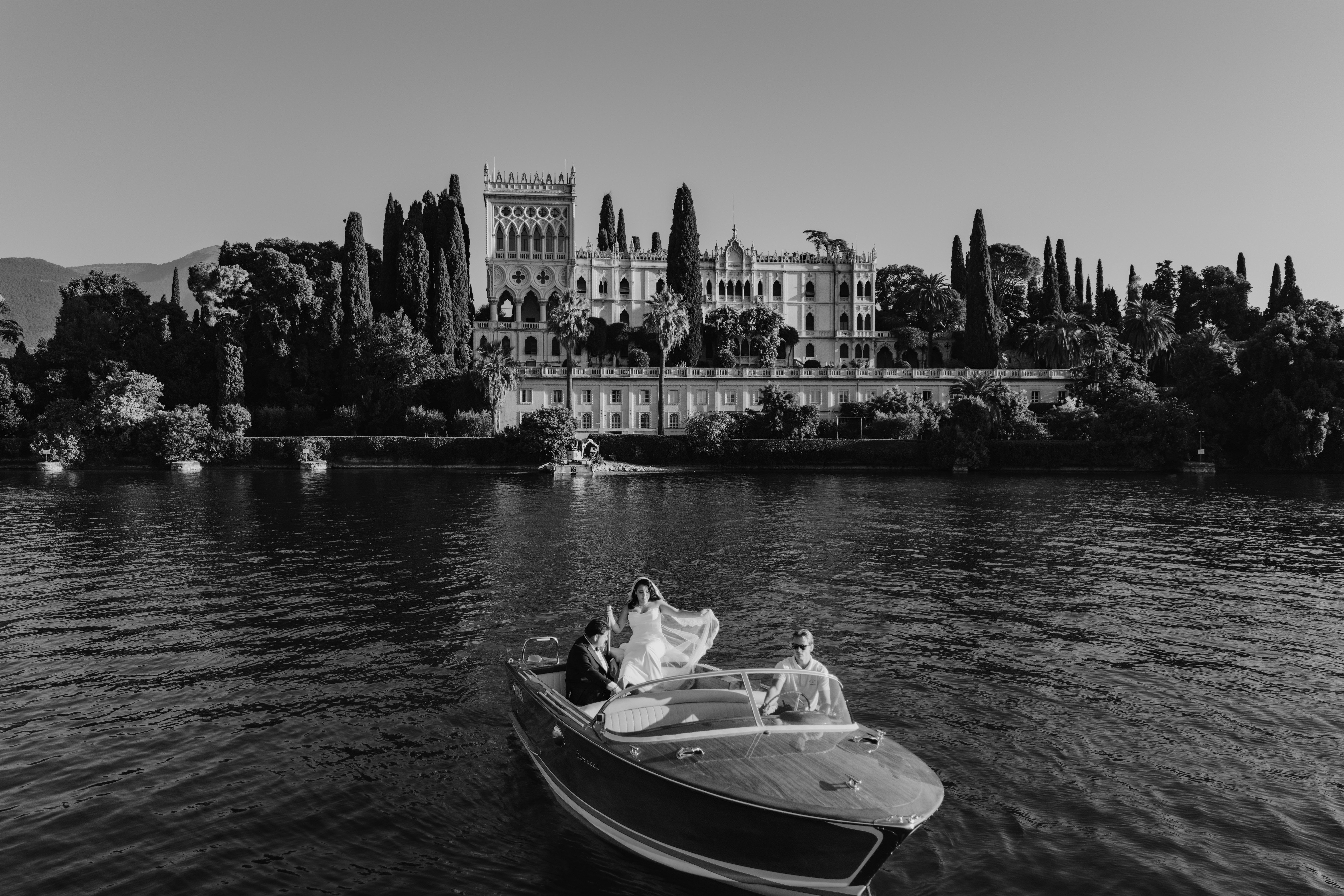 wedding couple in the sea at Mallorca cliffs
