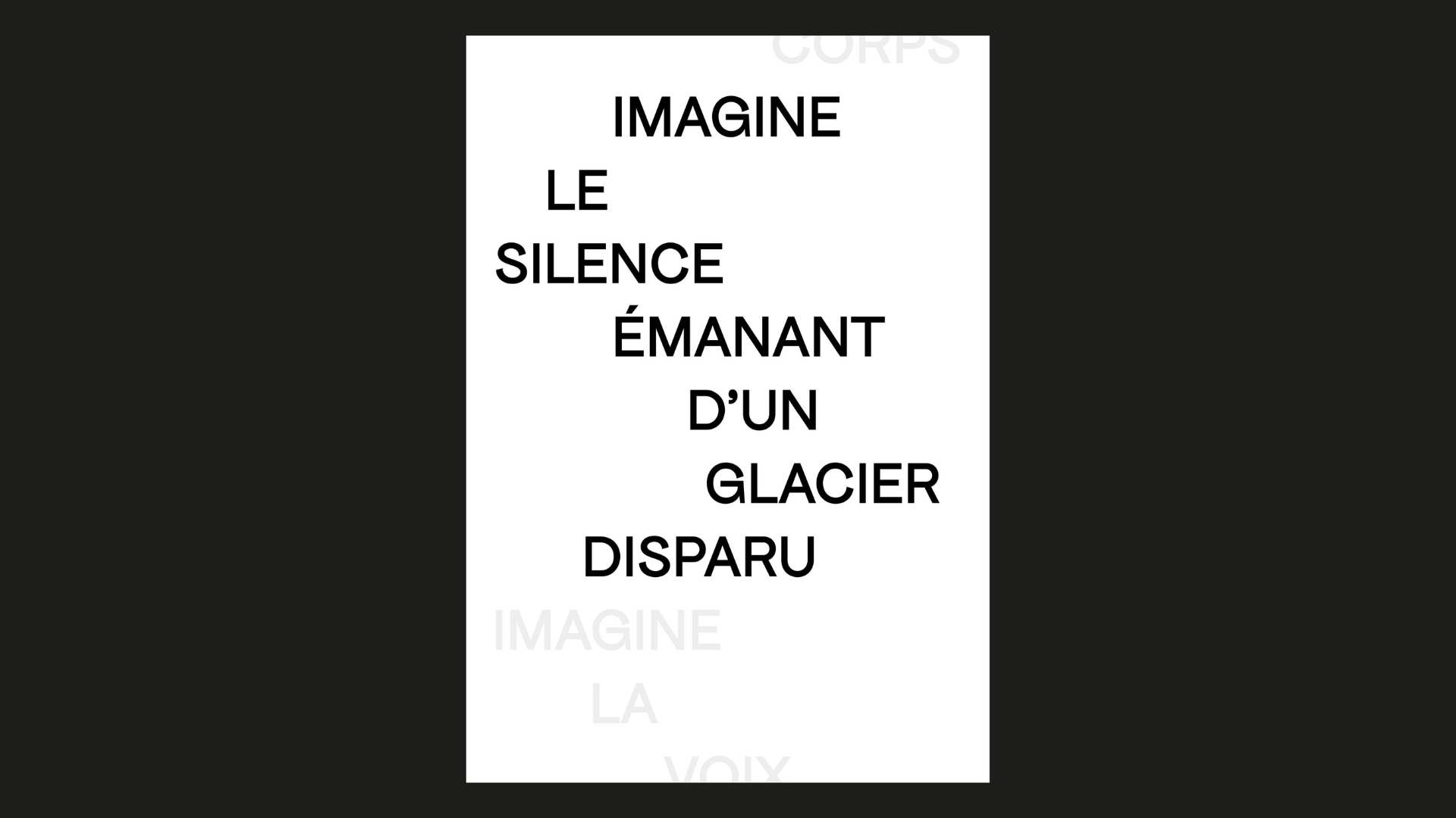 CALL TO A CROW - APPELLE UN CORBEAU, 2023