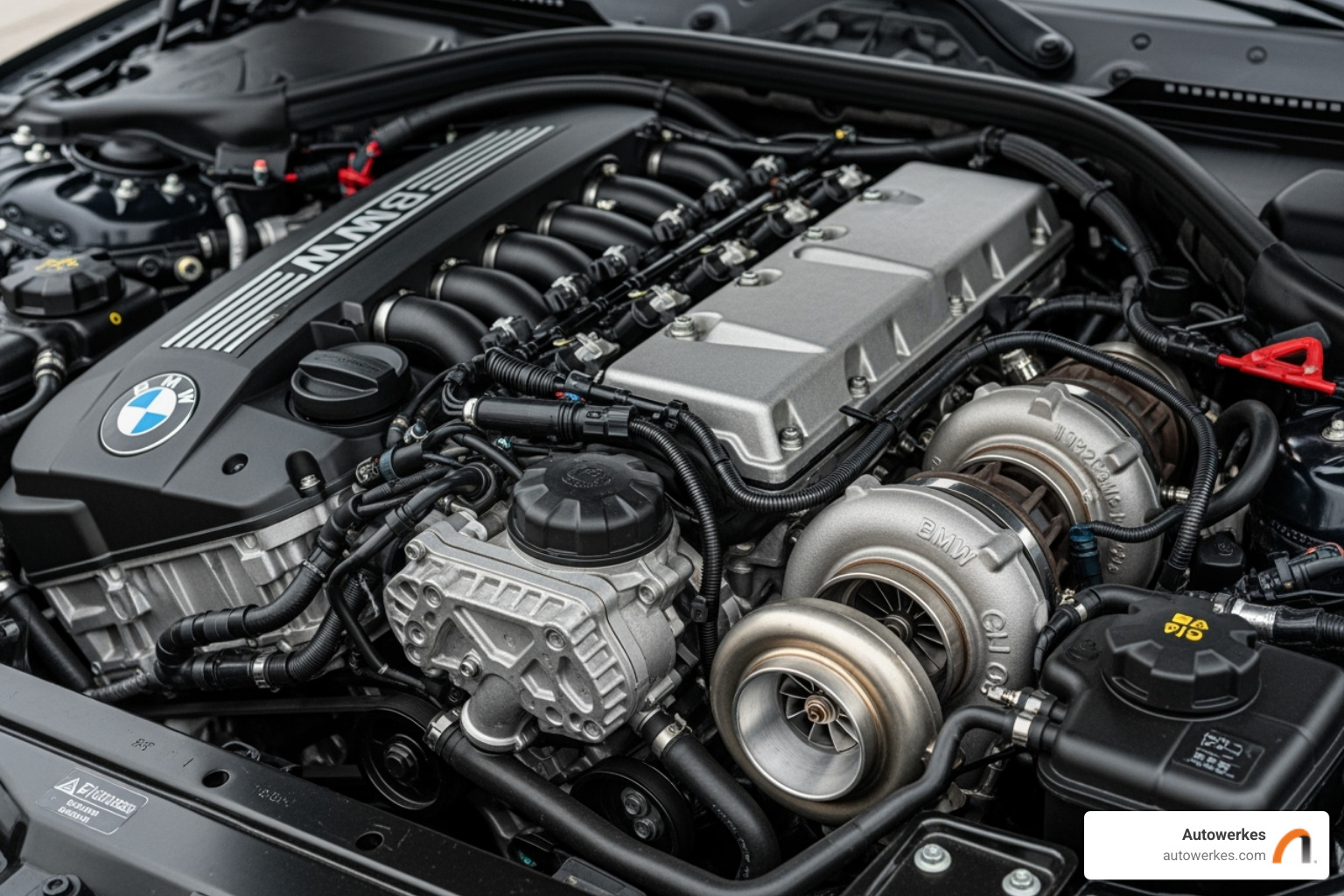 Clean BMW engine - BMW preventive maintenance