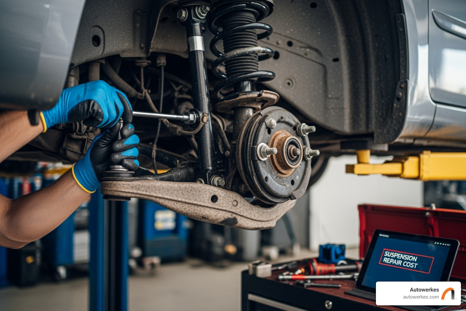 diagram of a modern multi-link suspension - suspension repair cost diagram of a modern multi-link suspension - suspension repair cost