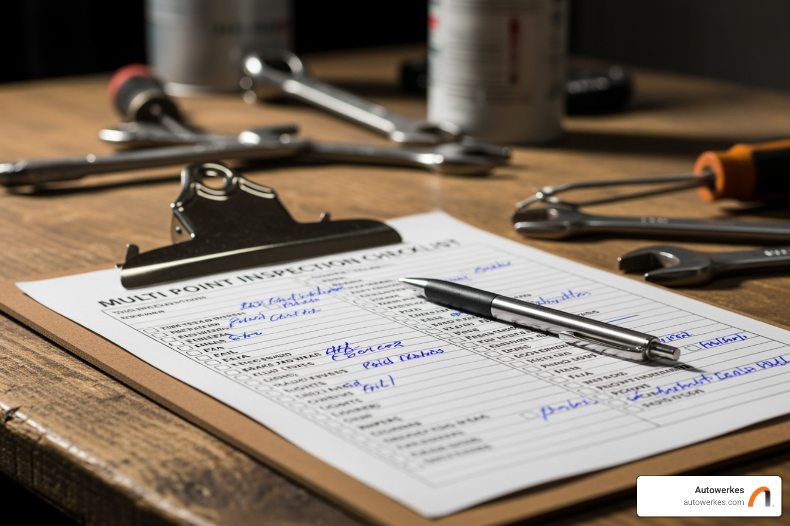 detailed multi-point inspection checklist form - what is a multi point inspection on a car