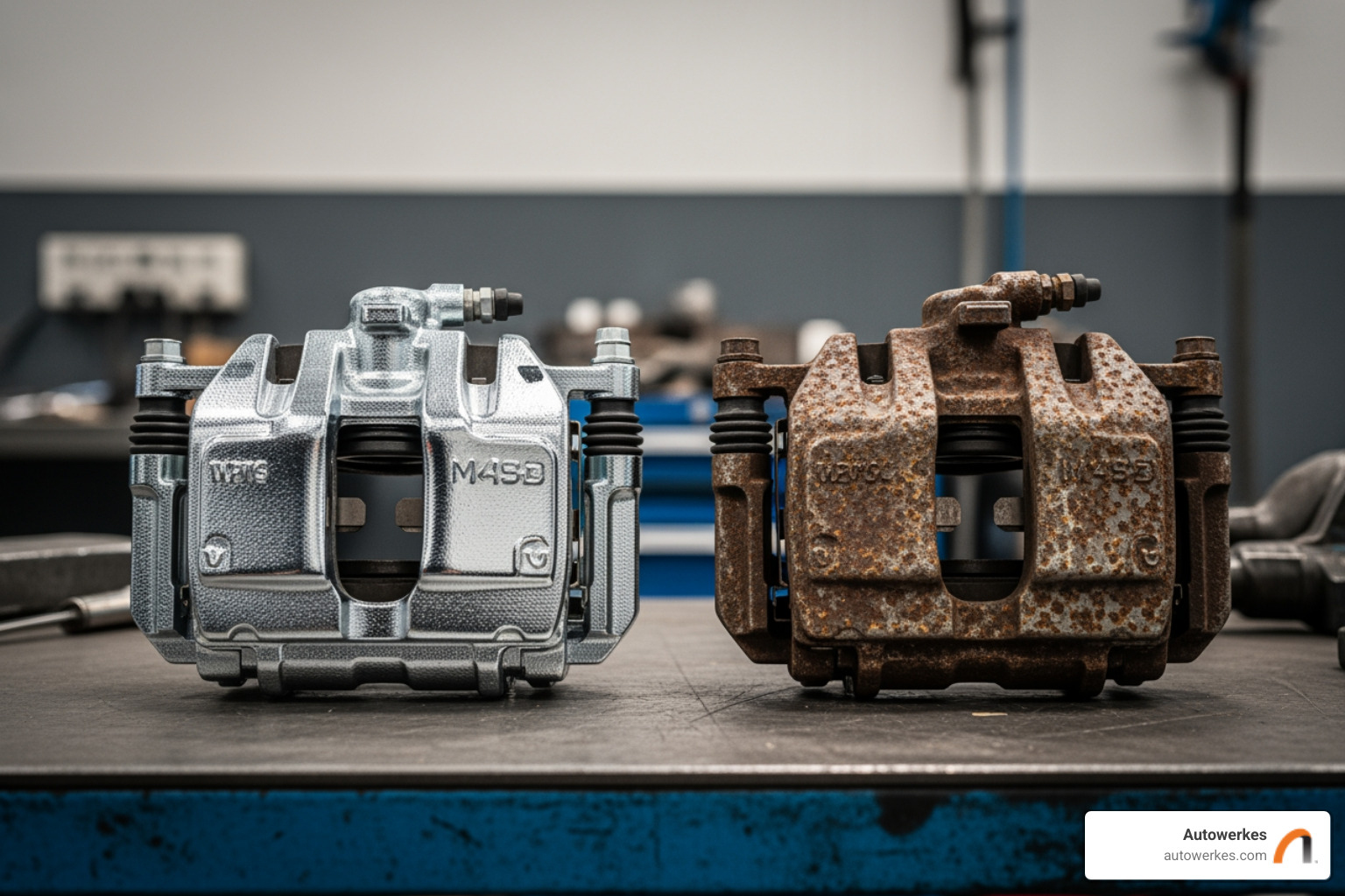 new vs corroded calipers - replace brake caliper cost new vs corroded calipers - replace brake caliper cost