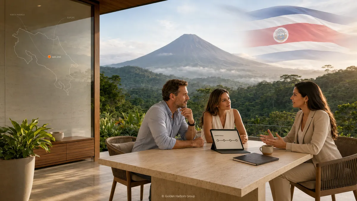 Costa Rica residency 2026: Pensionado, Rentista, and Investor routes to permanent residency