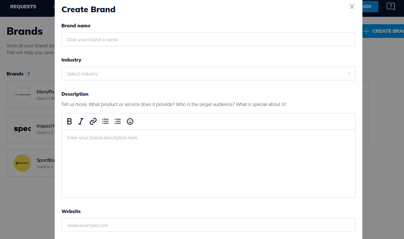 Create Brand Profile2