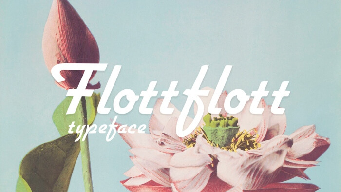 Flottflott font