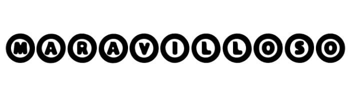 Maravilloso font