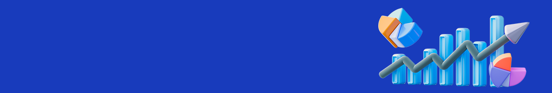 3D Chart LinkedIn Banner
