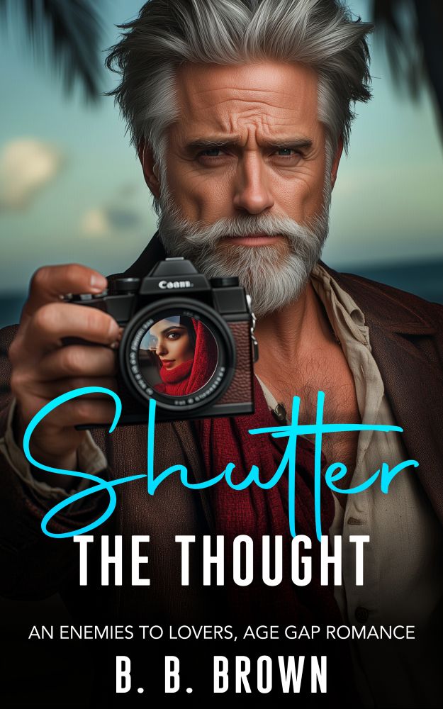 Shutter The Thought is an enemies-to-lovers, age-gap romance between a grumpy billionaire photographer and a smart and sassy media expert.