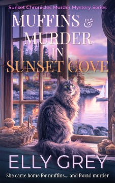 Private investigator Rosalind Harper returns to Sunset Cove, Maine, for a quiet visit, only to land in the middle of a murder steeped in family secrets. The victim? Earl “Big Rig” Dalton, a local chop-shop owner with plenty of enemies. Suspects range from the slick Mayor Whitlock to Rosalind’s nosy best friend, Megan. With help from a brooding detective, a tech-savvy sidekick, and her Aunt Ivy’s unnervingly perceptive Maine Coon cat, Perry (as in, Mason), Rosalind digs into the town’s secrets. But the deeper she digs, the closer danger comes. If she doesn’t solve this fast, she may be the next to die.