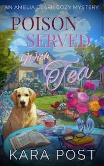"A poisoned politician. A curious ex-librarian. A small town full of secrets.
When Amelia Clark and her dog Duke land in Elder Grove, she expects peace, not murder at the local inn. With the help of Charlotte, the town’s nosiest reporter, Amelia dives into a case swirling with gossip, grudges, and a chef with a temper. As clues surface and tempers flare, Amelia realizes someone will kill to keep the past buried.
And if she isn’t careful, she might be next
"