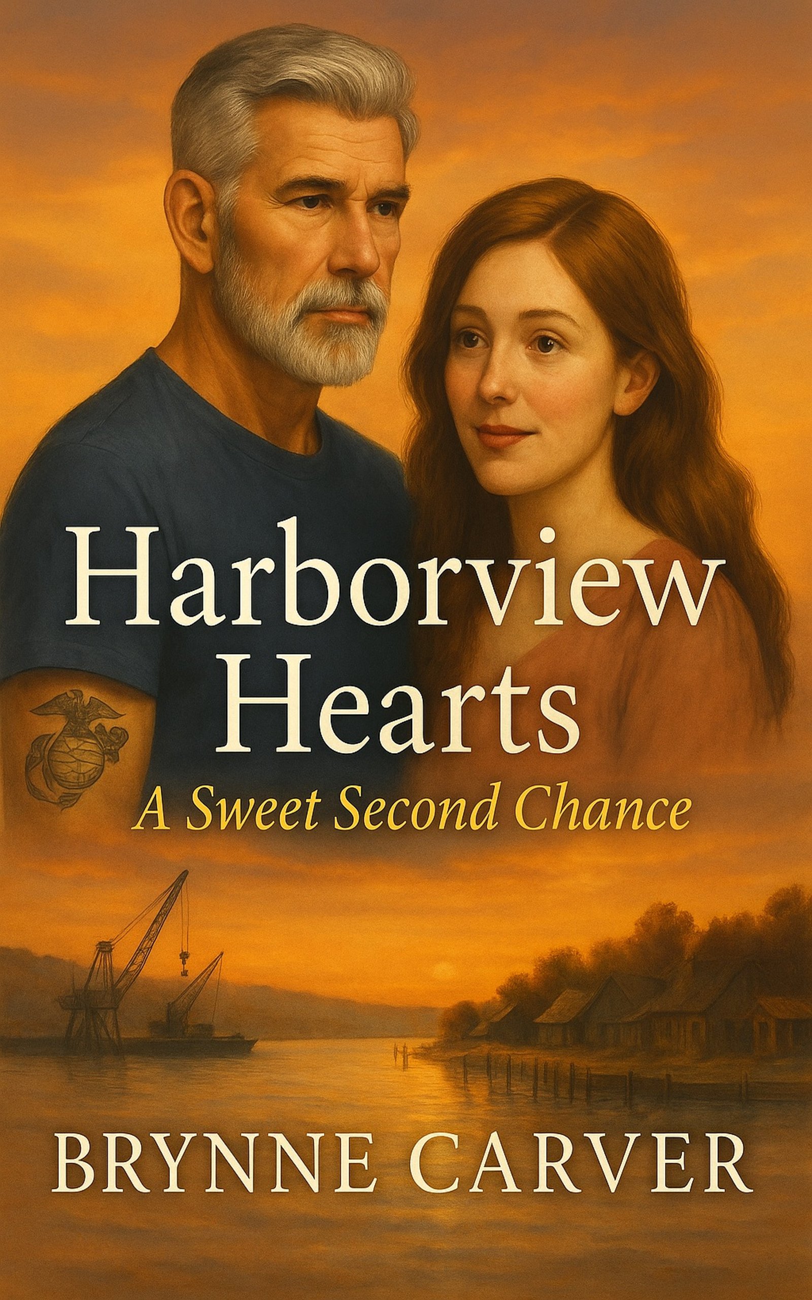"A grumpy ex-Marine, a sassy lawyer, a small-town festival, and a second chance at love they never saw coming.

At forty-five, Sophie Turner comes back to Harborview. She wants to care for her aging father, but she feels a quiet ache inside. Her life feels unfinished. Sunshine and storm clouds mix in this sleepy seaside town. Then I run into my father’s best friend, Nate Carver. He’s the last person I should want—he’s the lighthouse keeper. Grumpy ex-Marine. He isn’t off-limits. He’s already built walls higher than the cliffs of Harborview.

Dad needs me home, so I grab my heels and high hopes. Nate Carver prowls the lighthouse at night, a shadow in flannel. He has scars, secrets, and a look that ignites my soul. We clash like waves on rock. I laugh; he broods. I push; he pulls. Age is a number, and our chemistry is a storm. Dad’s disapproval is the chill in every room.

Harborview is a small town where secrets are loud. Old wounds linger, and letting go feels like jumping off a cliff without a safety net. I’ve faced heartbreak, but a lighthouse can’t escape a rising tide. My heart may soon crash against Harborview’s rocky shore.
"
