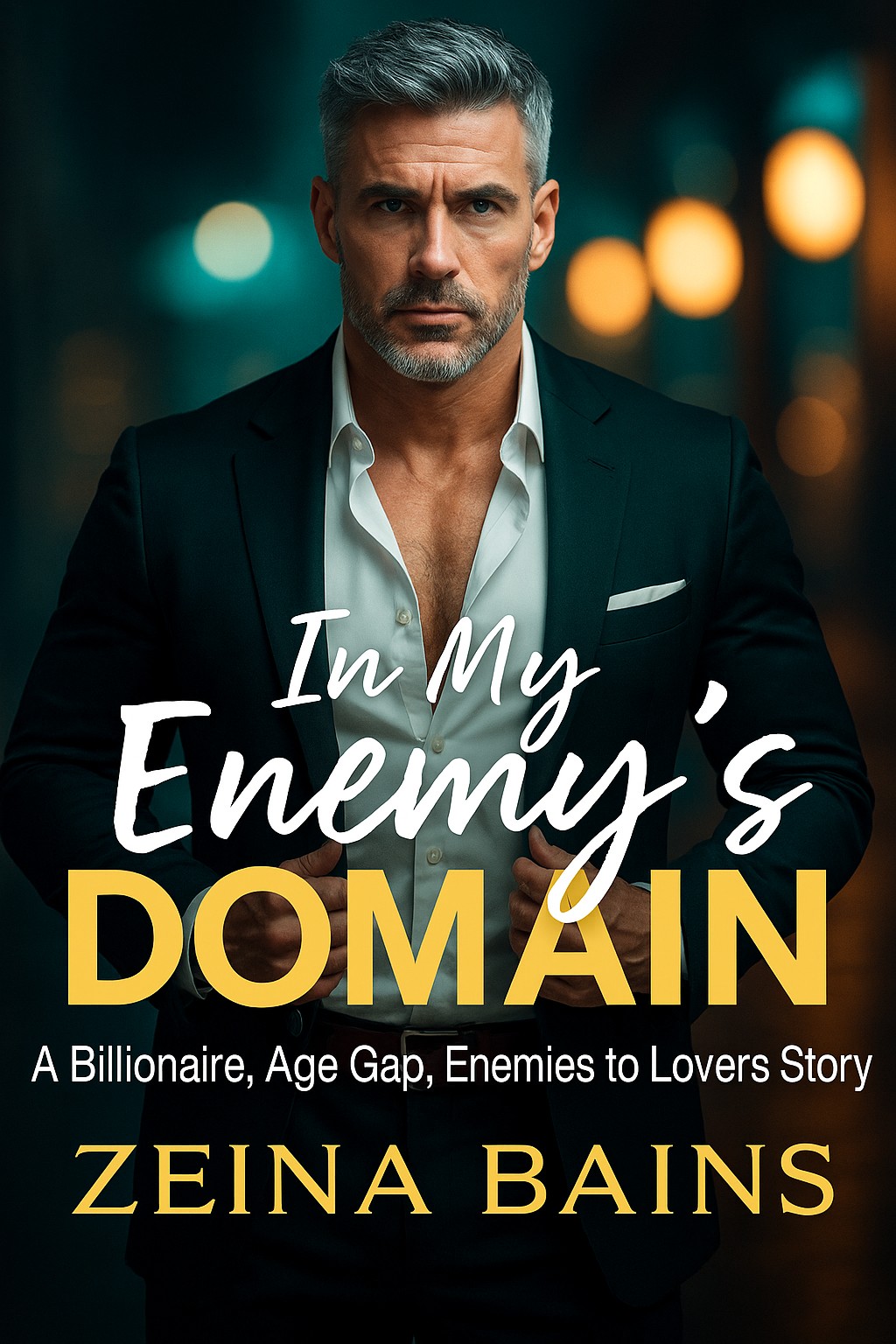 "I came here to take him down, not to fall for him. 

I needed a fresh start when I left my controlling ex-fiancee, so I took this job. 

As a brazen new prosecutor, it’s my job to look into Damien’s exclusive club.

The silver fox, former Navy SEAL billionaire turned businessman doesn’t take kindly to my questions. 

But our clashing tempers start turning into something else entirely.

Something that burns hotter than hatred has begun to fork between us.

I’ve started looking for excuses to talk to him, to see him.

And he watches me intensely. The attraction is mutual. 

A storm hit the town one night, forcing us to shelter in his mountain cabin. That night, everything changed.  

One kiss was enough. Forgetting about any consequences, Damien ravished me, leaving me on cloud nine. 

When I start to fall for him, his reckless estranged younger brother enters the picture.

He’s disturbing the investigation, creating chaos.

I’ll dig out his secret … but no one will know mine:  That I'm carrying Damien’s child.

"