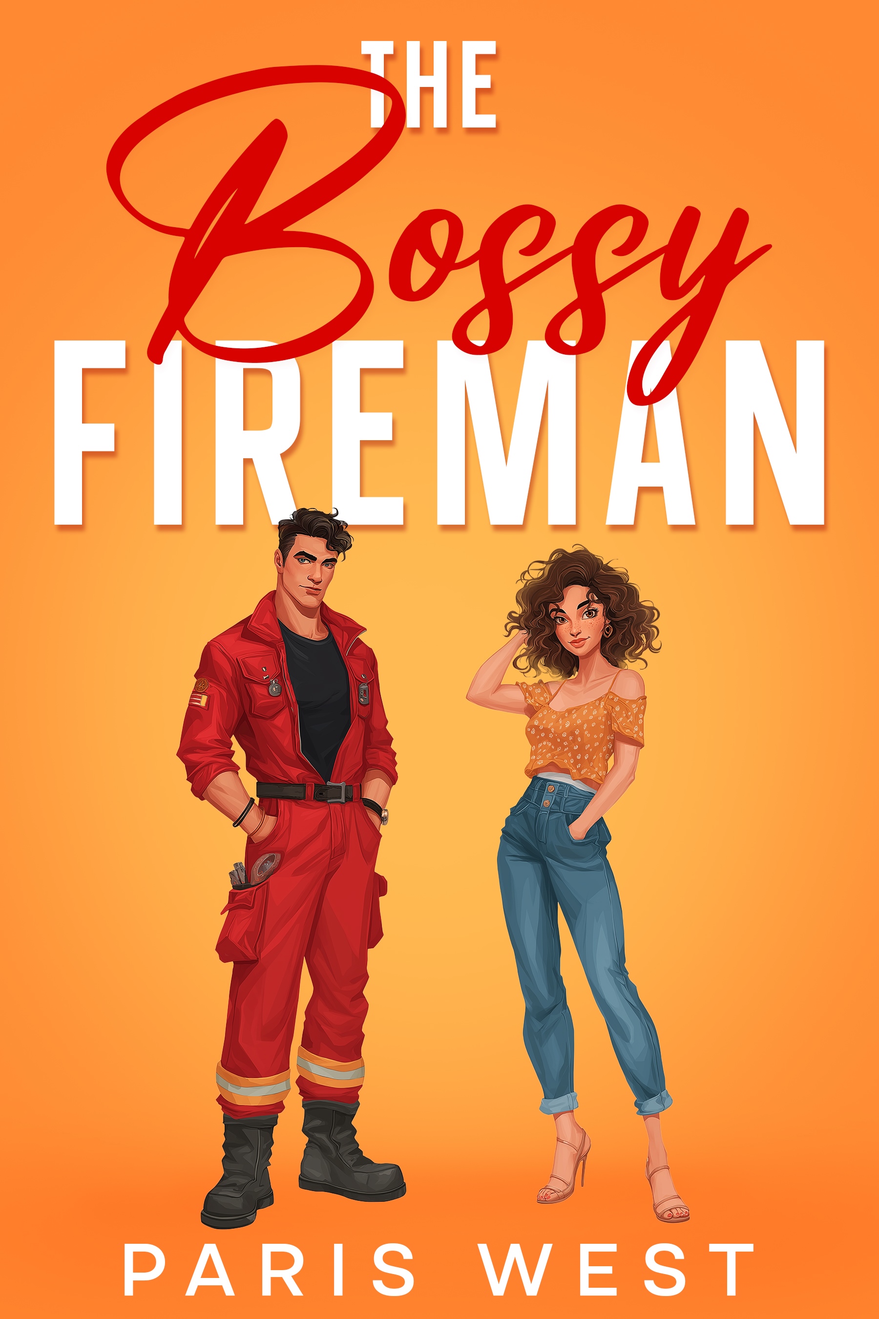 "I took a job with my best friend’s grumpy brother—and now we’re fake engaged and sharing a bed. 
Noah Brennan is the last man I should fall for.
He’s my best friend’s brother, my new firehouse boss, and the grumpiest man alive.
The fact that he’s annoyingly hot just makes it worse.
Then he panics in a meeting and blurts out we’re engaged… and I play along like a lunatic.
One cabin. One bed. One week of pretending we’re madly in love."