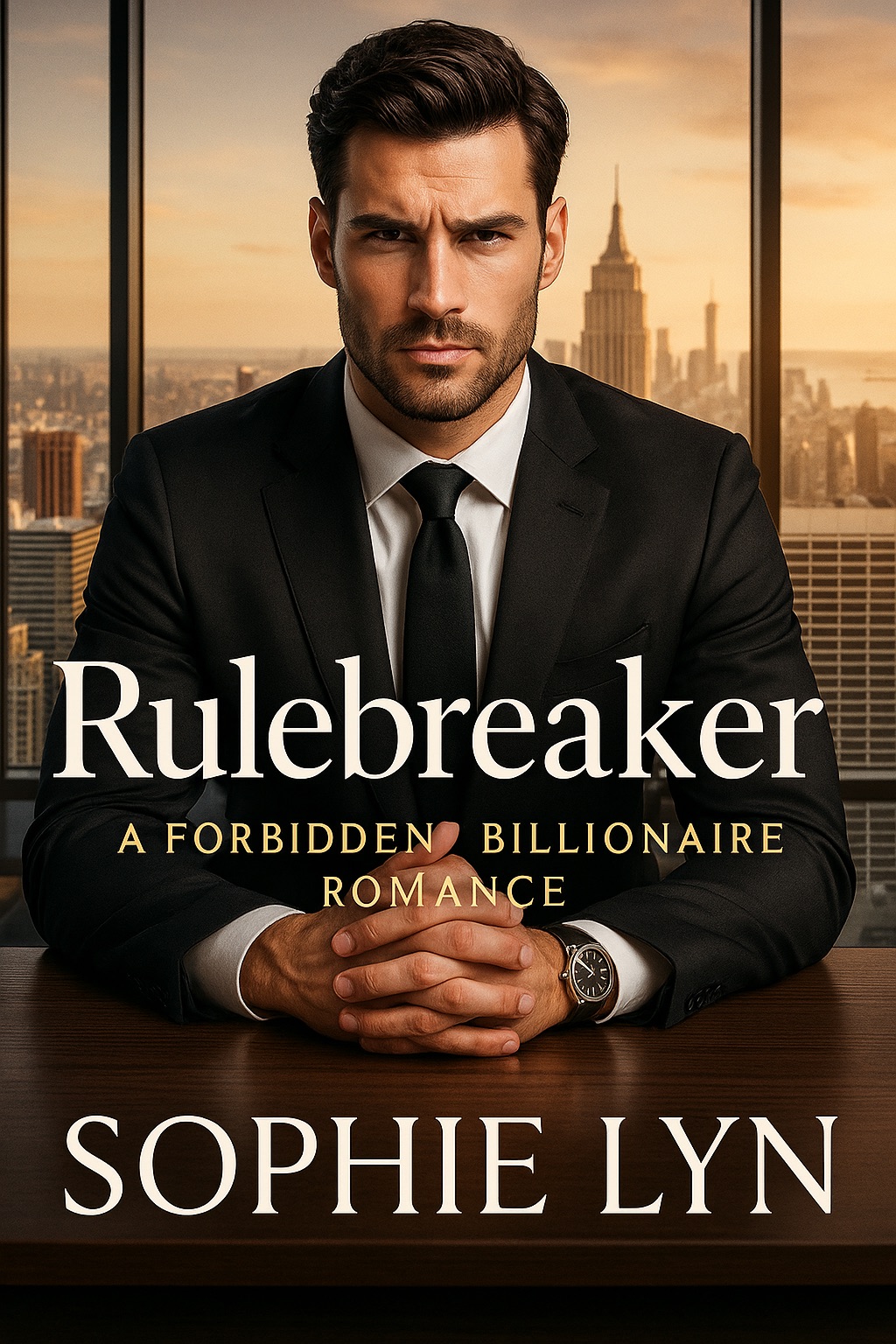 "My new boss is a billionaire CEO. Cold. Controlling. Untouchable. 
And now I’m his assistant.
Dominic Raynes, everything I swore I’d avoid—older, powerful, and infuriatingly gorgeous. He has rules for everything: his schedule, his empire… even me. Rule #1: No distractions. Rule #2: No mistakes. Rule #3: Absolutely no office romance.
Too bad I’ve been breaking them since the moment I spilled coffee all over his thousand-dollar suit.
He’s grumpy. I’m sassy. He pushes; I push back harder. Late nights in his penthouse luxury office blur into stolen glances, forbidden touches. The kind of heat that could ruin us both.
If anyone finds out, I lose my job. He could lose his company. And yet the more I fight it, the more I want the man I can’t have.
Enemies to Lovers. Forbidden Office Romance. Billionaire Boss. Age Gap. Secret Love. This isn’t just business. It’s war—and I’m about to surrender.
"