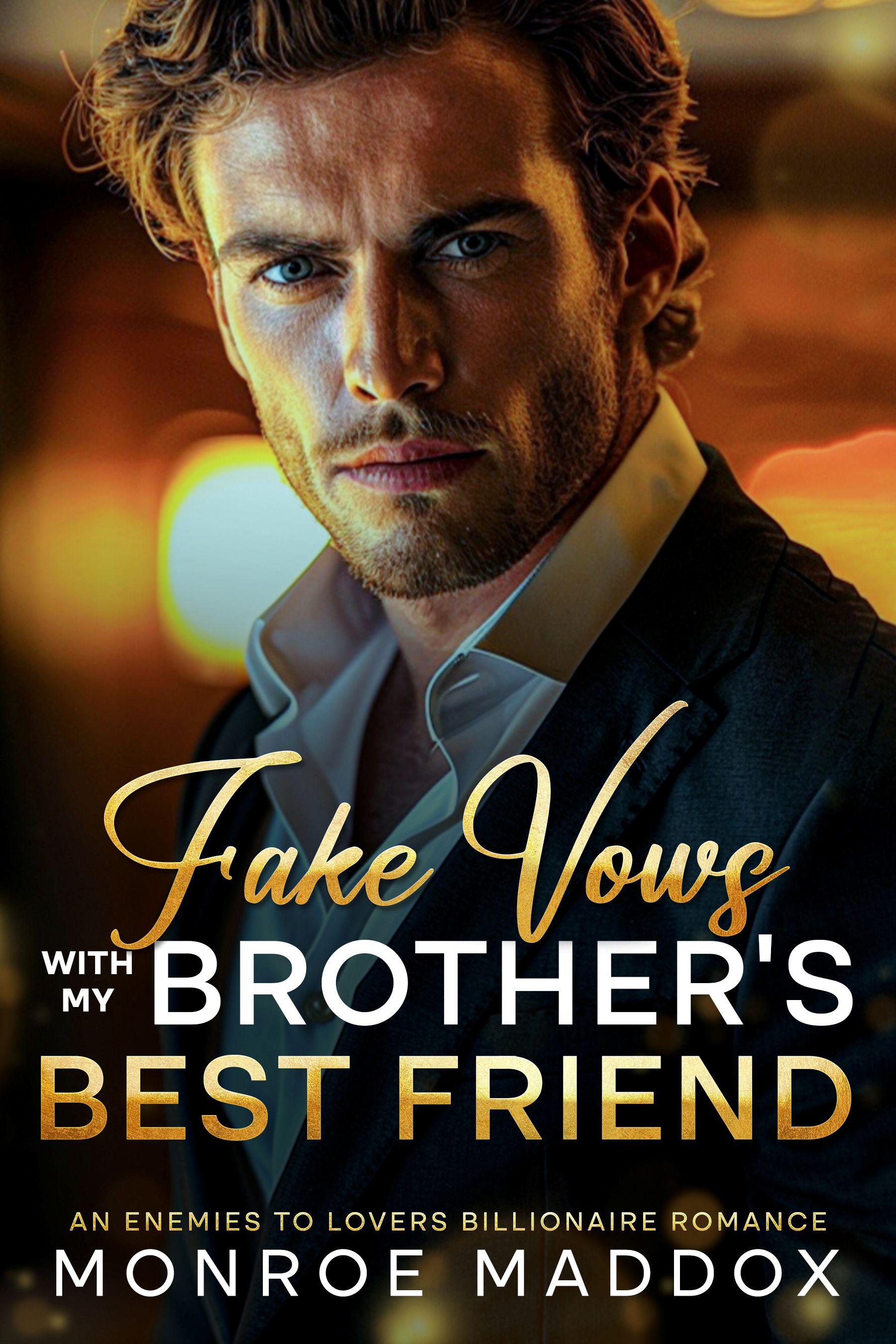 When billionaire CEO Julian Parker’s empire is on the line, the fix is simple: a temporary, made-for-the-headlines marriage to his best friend’s off-limits little sister. Riley needs cash to save her dream, he needs a devoted bride for the cameras, and their strictly business deal comes with one rule—no real feelings. But fake kisses, shared hotel suites, and a very inconvenient attraction soon blur every line. As the media—and their hearts—start treating the vows as real, Julian and Riley must decide what’s worth more: walking away…or risking everything on forever.