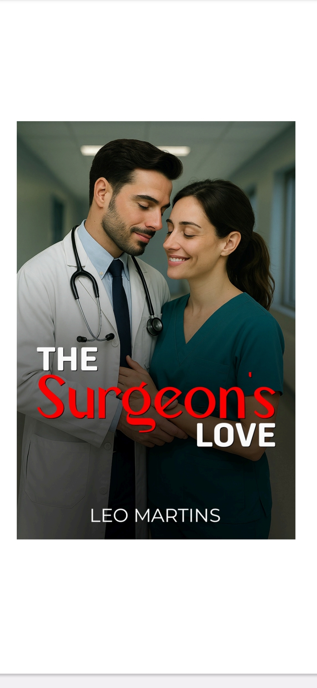 "In the first-paced chaos of the ER, surgeon Adrian Hale lives by precision-until nurse maya Collins walks into his world with a calm strength he can't ignore.
Their connection is instant, their chemistry undeniable, but love inside hospital walls comes with risks neither of them are prepared for. Long nights, emotional cases, and a life-changing emergency pulls them closer, forcing them to confront feelings they've both tried to avoid.
as pressure rises and secrets surface, Adrin and maya must decide if their fragile, beautiful love and survive the life-and-death world around them."