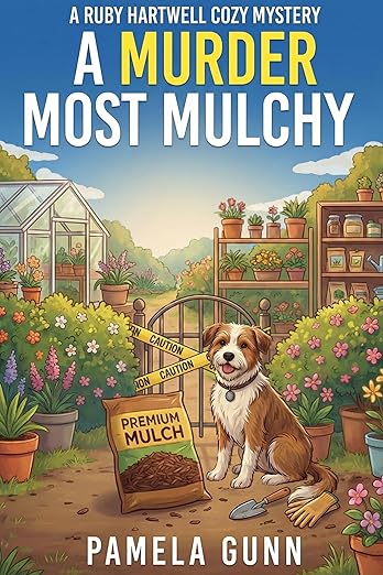 "Ruby Hartwell knows her way around blooms and backyards, not bodies. But when she stumbles into a murder scene, her freedom is soon on the line.

Elliot Thatcher, town grump and recent antagonist of Ruby’s, is dead. Now everyone’s looking at Ruby as a suspect. 

Armed with nothing but stubborn grit, her quirky pals, and a mutt named Moxie, Ruby gets tangled up in a mess of trouble. Everyone has secrets in this small town, and someone is hiding the truth. 

With time slipping away, Ruby must uncover the truth and clear her name before the real killer strikes again.

"