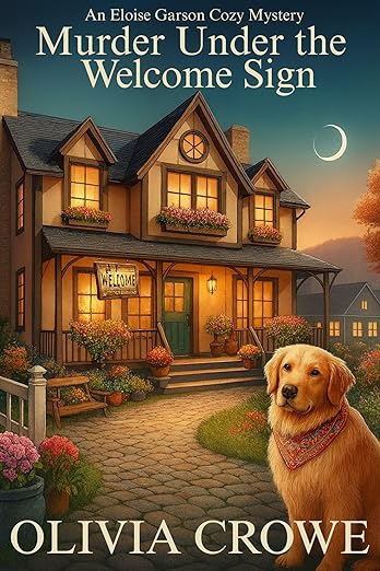 "Small Town. Big Secrets. One Bed-and-Breakfast Owner Caught in the Middle of a Murder Case.

Eloise Garson’s dream of opening a bed and breakfast in her hometown is shattered when her personal mentor is found murdered.

Alongside her trusty golden retriever, Baxter, Eloise partners with the retired police Chief to deliver justice to her friend.

But as soon as she begins to sniff around town, she finds a web of secrets and suspects.

From jealous rivals to a mysterious newcomer, everybody had something to hide.

With whispers of betrayal and unseen forces working to keep the truth concealed, Eloise must race against time to crack the case before the answers slip beyond her reach.

Will Eloise be able to uncover the truth and bring justice to her mentor?

Only the streets of Clover Ridge know—and they aren't talking."