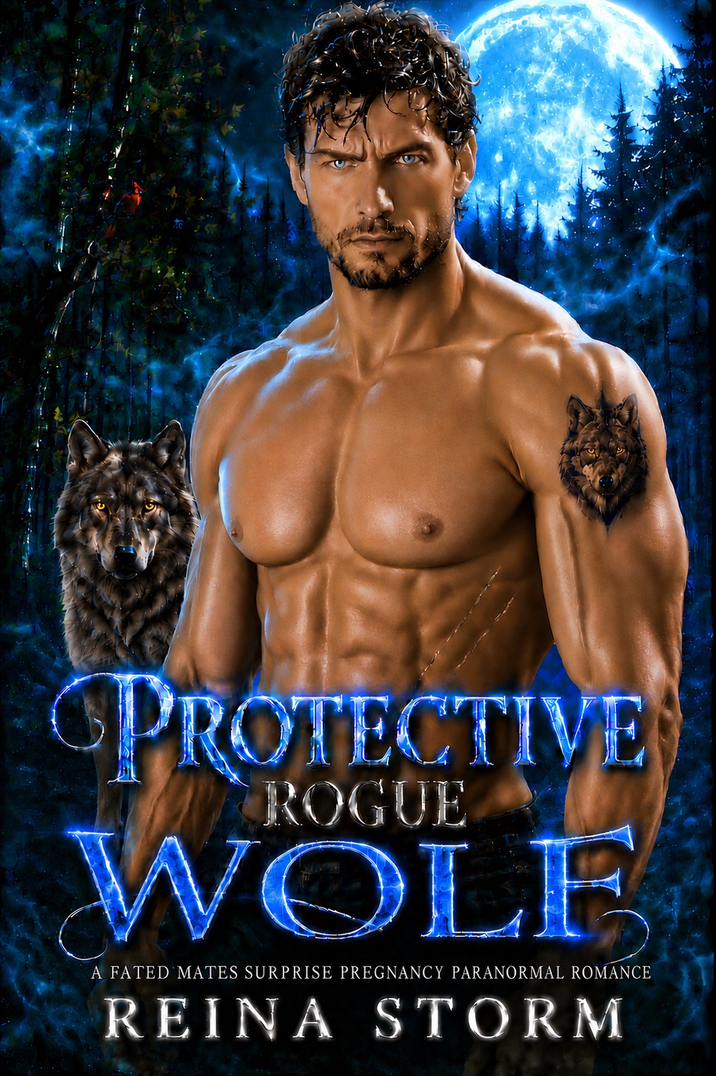 "I ran from a man who bit me. Now the town's most dangerous wolf shifter claims I'm his fated mate.
Luke Brand is the scarred rogue everyone warns me away from—yet his stormy eyes hold a longing I can't shake. As my senses sharpen into something inhuman, he's the only one who can teach me what I'm becoming.
I fall for him anyway, because our bond feels inevitable.
Then the monster I fled resurfaces, just as I learn I'm carrying Luke's child. Our lives hang in the balance—and only he can save the family fate promised us."