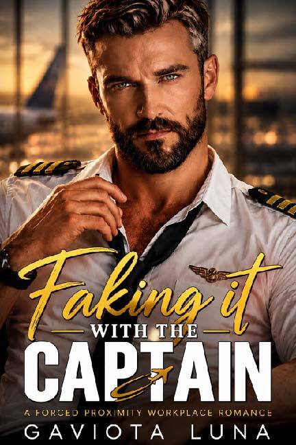 I told his ex-girlfriend we've been together four months.

We met four days ago, and he's my captain.

Connor Dempsey is calm, controlled, completely off-limits.
I hate how much I notice him anyway.
His ex ambushes us at a layover bar. He grabs my hand and asks me to fake it.
One dinner. One lie.
I say yes.
It should end there. It doesn't.

I started leaving coffee before he asked and smiley faces on his napkins.
Then I find six of them, saved, in his jacket pocket.
His hand finds my back in a quiet hallway, and neither of us is pretending anymore.

I fall for him slow, then all at once, somewhere between a shaky jetway and a door I shouldn't have opened.

Then London happens. A captain's chair, an ocean, a future he chooses alone.

He picks the promotion. He picks the silence.
I text one word. I watch him start typing back.
Then stop. Then nothing. I fell for a man who'd rather lose me than say one honest word.