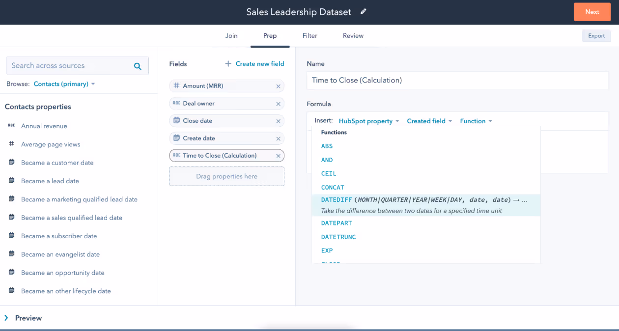 HubSpot Operations Hub Calculation 