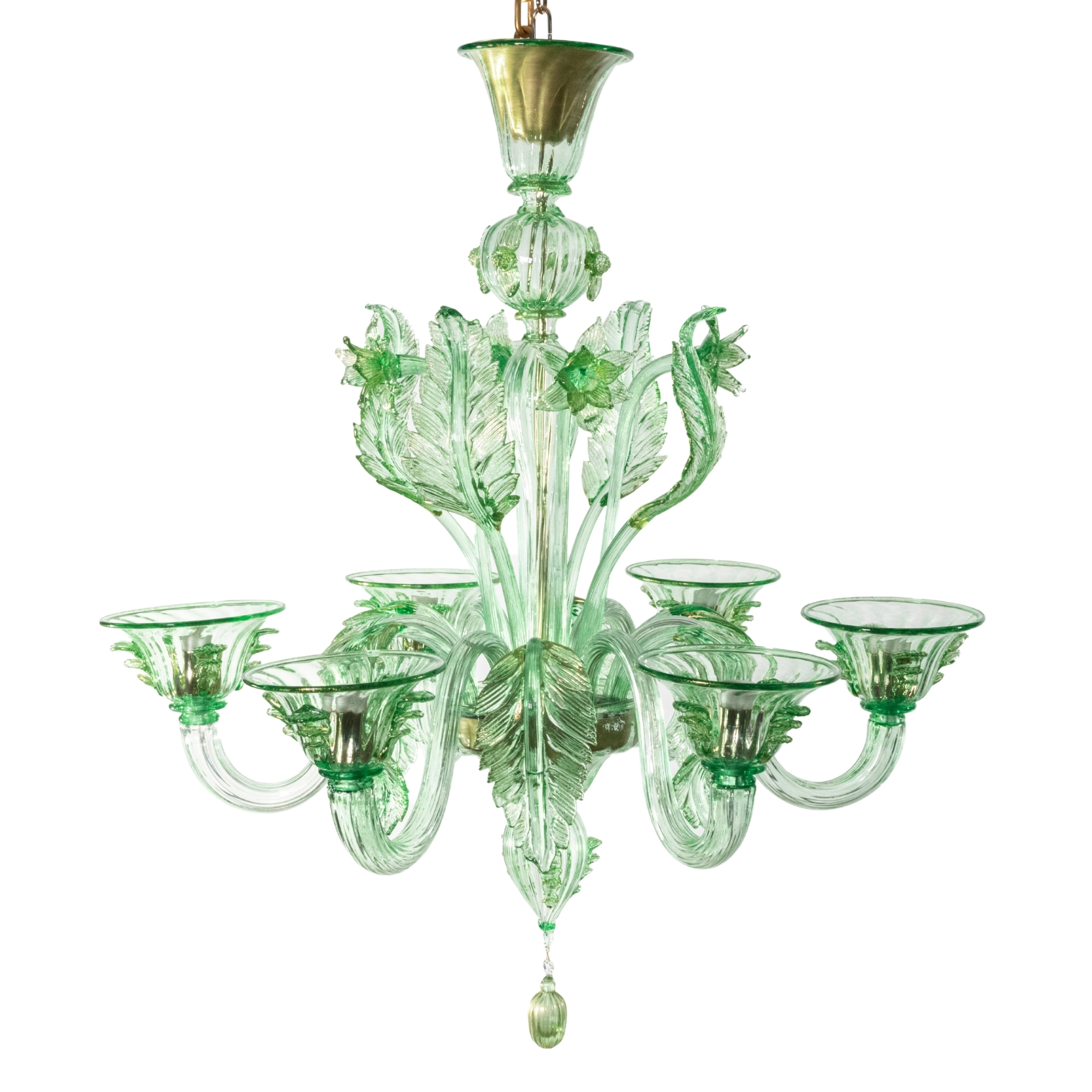 Lampadario in vetro di Murano Avior