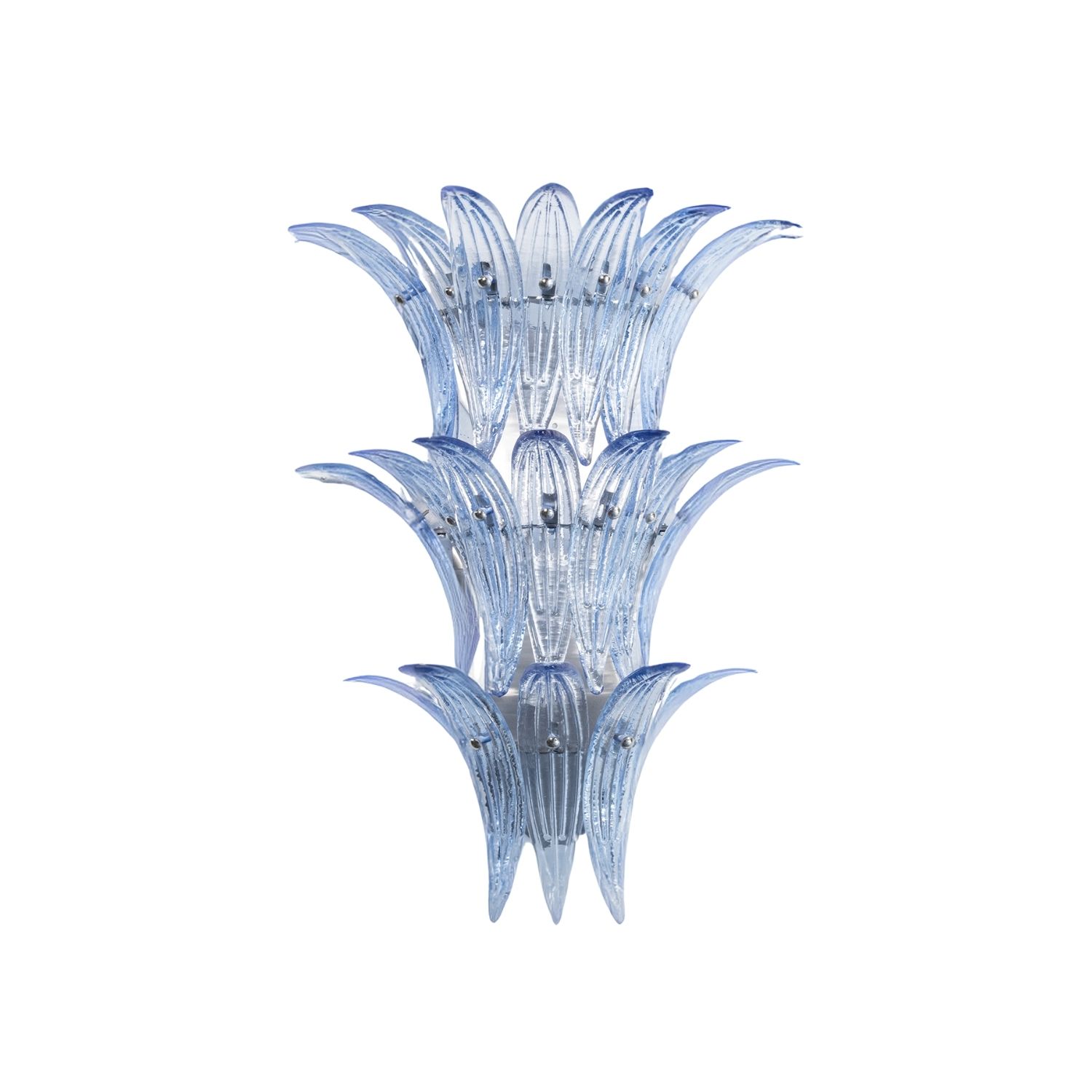 Applique palme azzurro