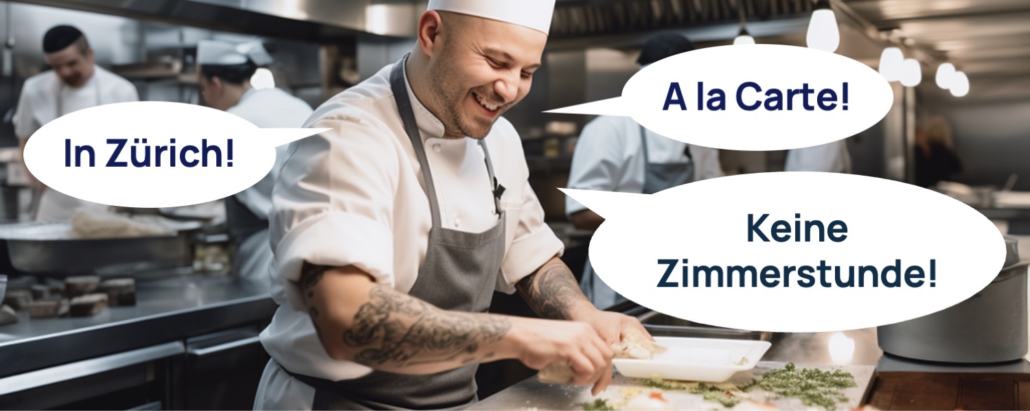 Ein Koch äussert seine Wünsche für die Küche