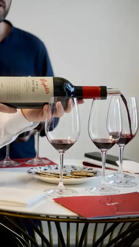 Dégustation privée Penfolds à Bordeaux