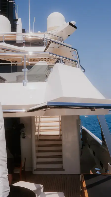 Dispositif événementiel à bord d'un superyacht à Monaco