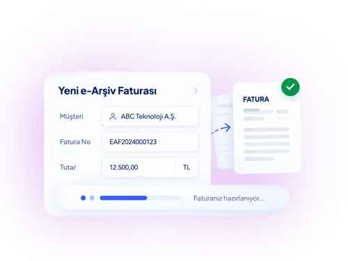 Faturanızı Hazırlayın