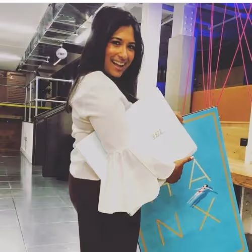 Co-founder and CEO of HANX, a UK sexual wellness brand stocked across Boots, Tesco and Sainsbury's that she launched with childhood friend Dr Sarah Welsh in 2017.