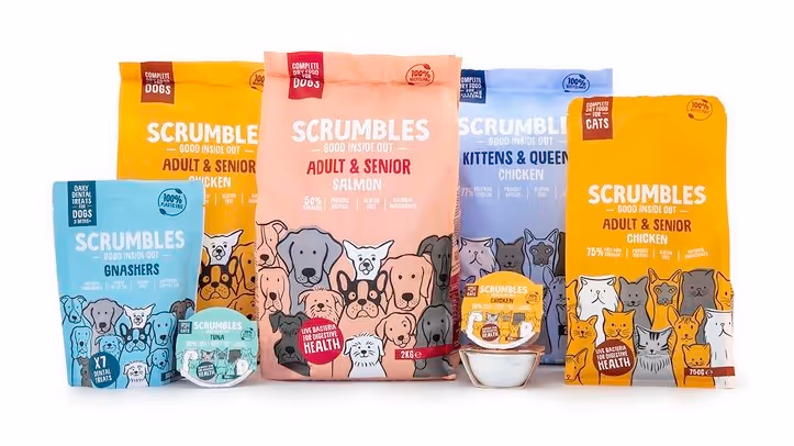 Scrumbles Secures £6M Funding Boost from BGF for Pet Food Expansion