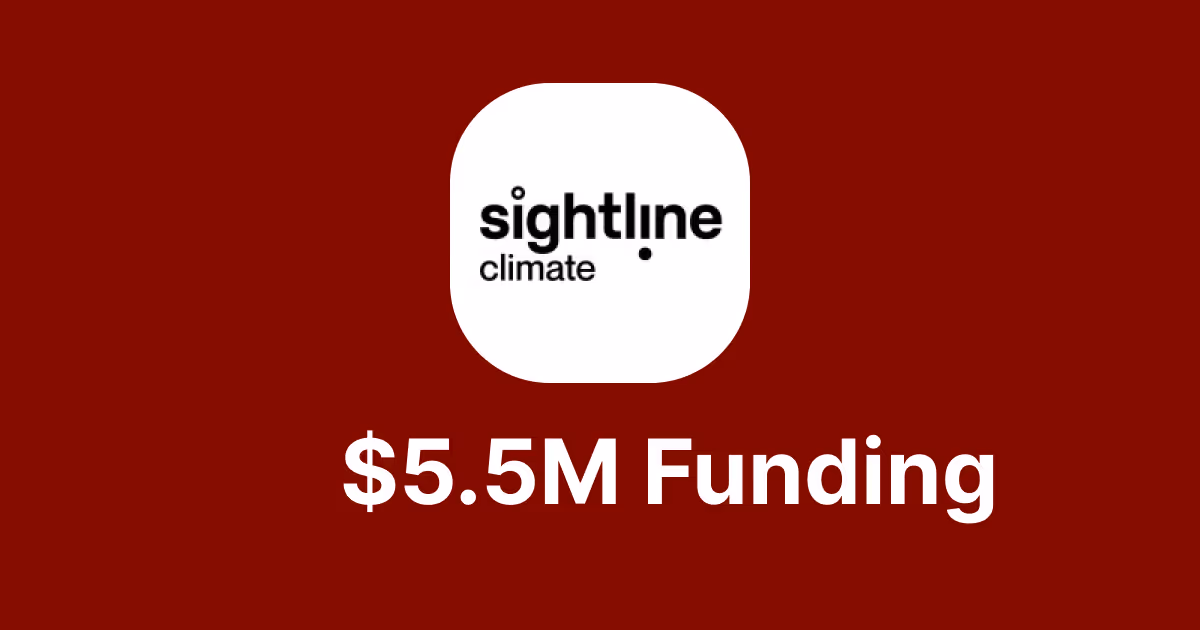 Sightline Climate Secures $5.5M to Power Climate Tech Market Intelligence