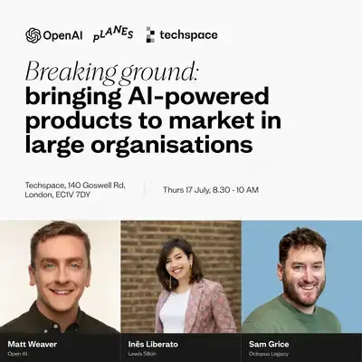 Breaking ground: bringing AI-powered products to market in large organisations