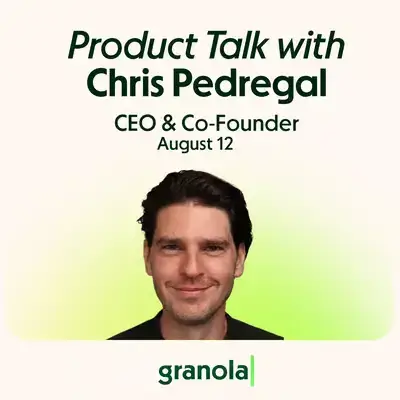 Product Talk with Chris Pedregal
