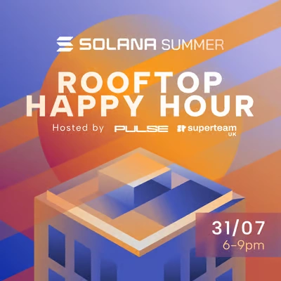 Solana Summer + Pulse Launch Rooftop Happy Hour