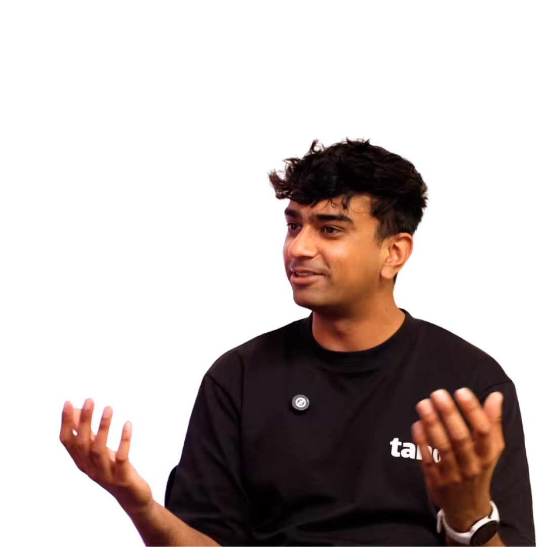 Sagar Shah, Cofounder and CEO of Tano.