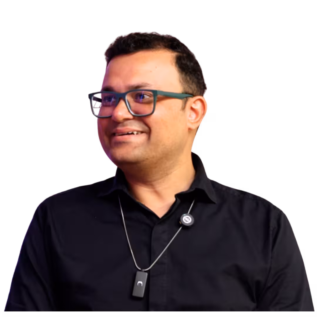Shubhanga Prasad, Cofounder and GP at Aagama Ventures.