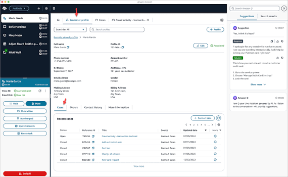 Connect Customer feature overview - Amazon Connect Customer