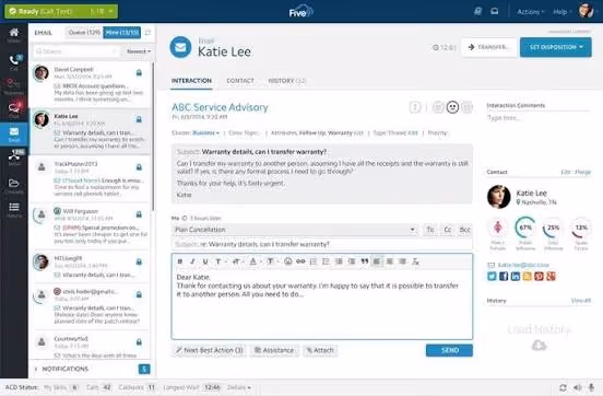 Five9 Call Center Software for Financial Institutions | Five9