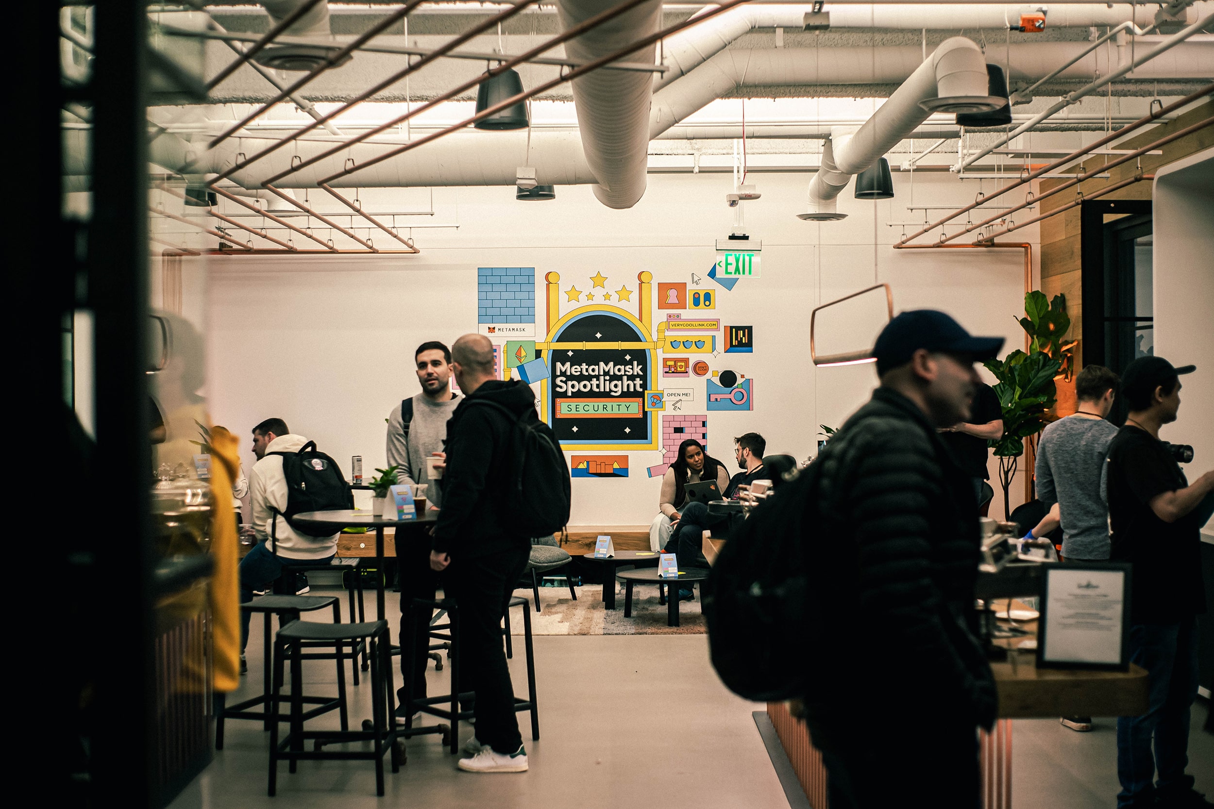 MetaMask Spotlight: Security wide shot of the event at ETHDenver 2024
