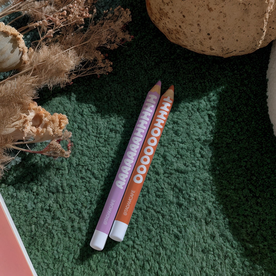 pencils for tadam coffee shop