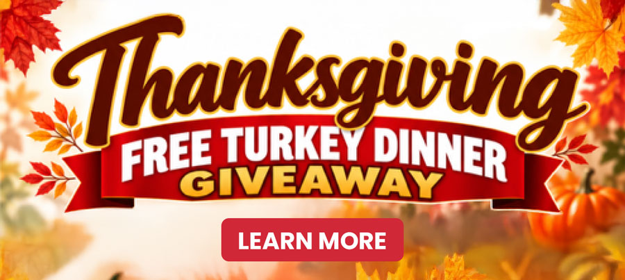 Thanksgiving Turkey Dinner Giveaway