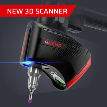 Kreon Technologies launches ANEMO 3D scanner for Onyx measuring arm