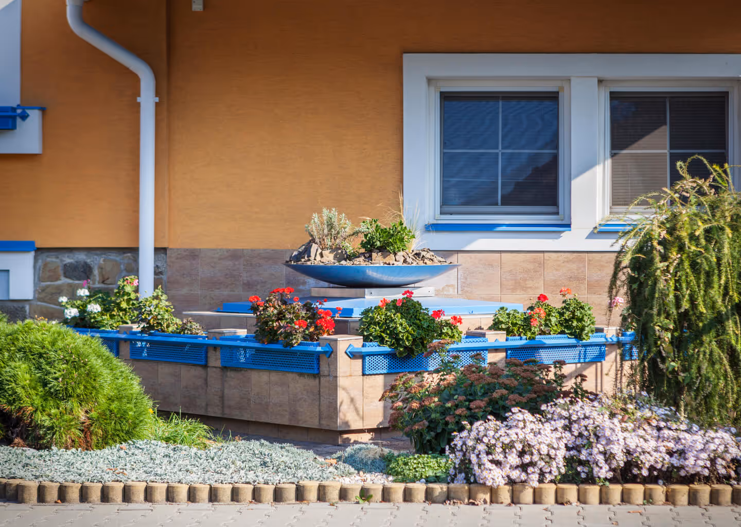 Fotografie exteriéru penzionu Sirius.