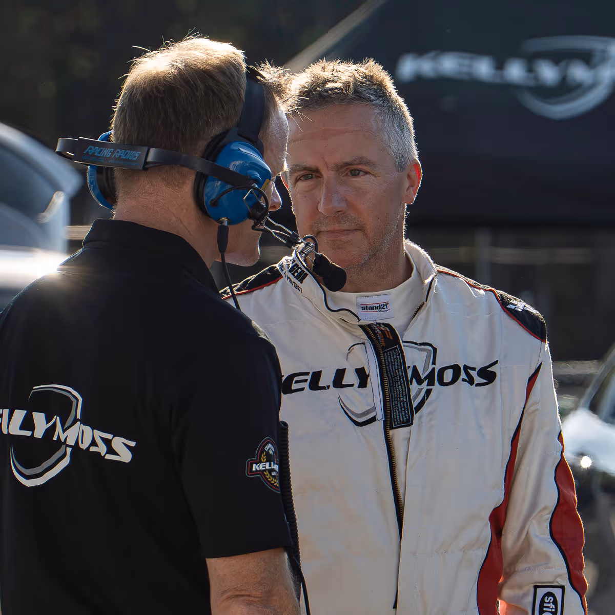 Kellymoss team pro race car driver Josh Conley