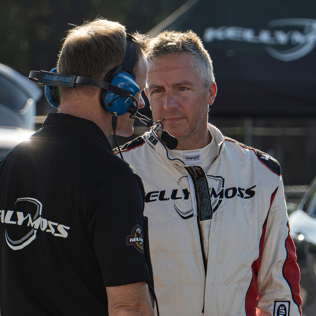 Kellymoss team pro race car driver Josh Conley