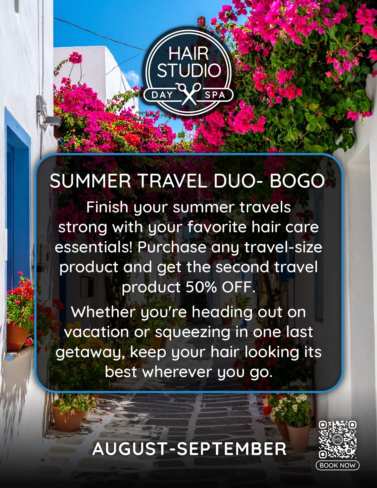 Summer Travel Duo. Purchase any travel-size product and get the second travel product 50% OFF!