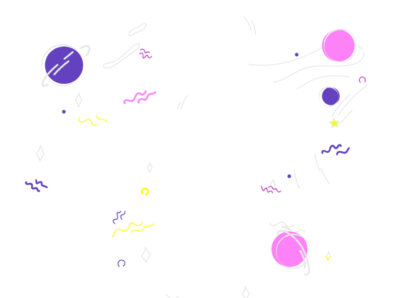 Illustration of an astronaut in space, representing digital space and exploration.